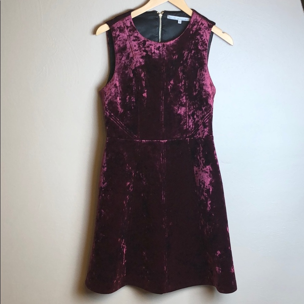 Rachel Rachel Roy Velvet Skater Dress